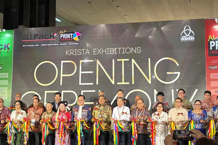 pembukaan pameran digital printing allprint jakarta 2025
