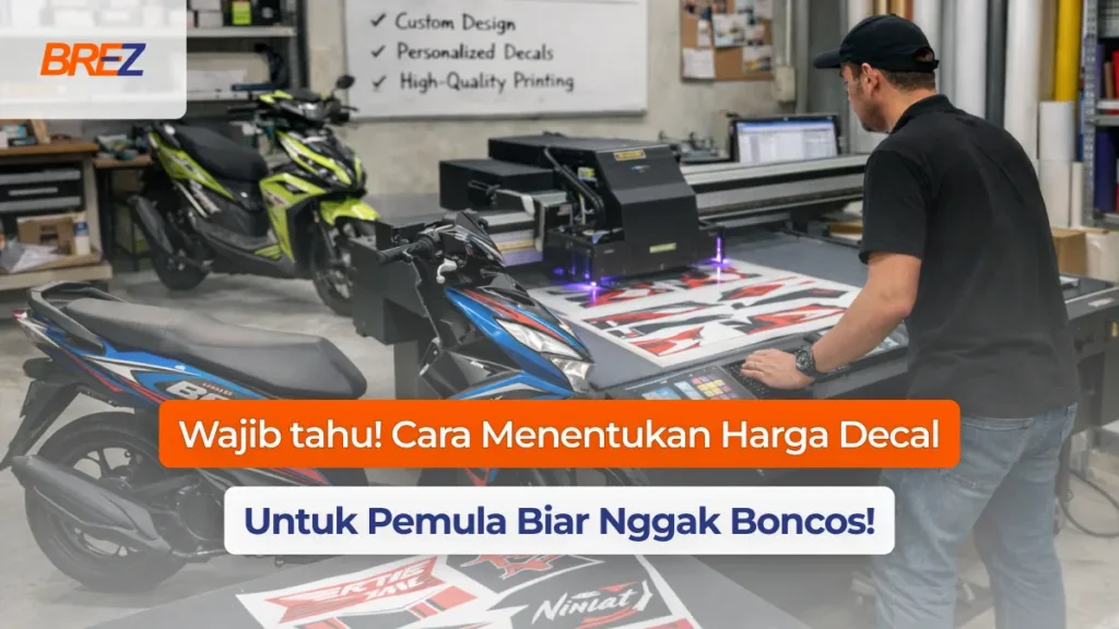 cara menentukan harga decal untuk pemula