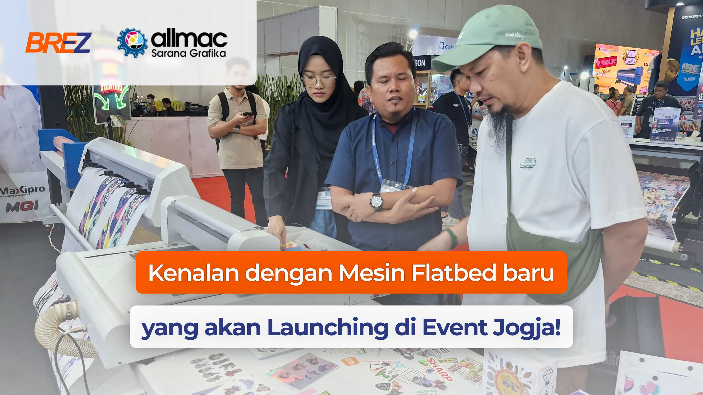 kenalan dengan mesin flatbed 6090 baru di event jogja