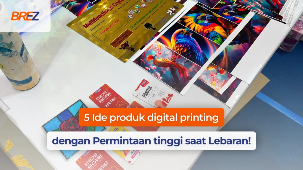 5 ide produk digital printing dengan permintaan tinggi